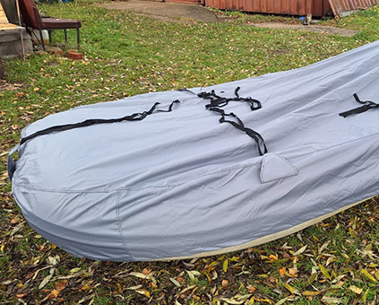 Транспортировочный тент для ПВХ лодки Quicksilver 310